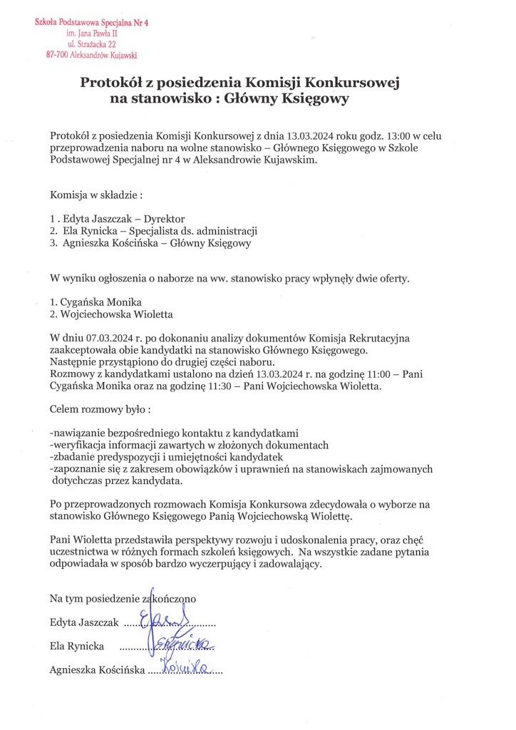 Protokół z rozstrzygnięcia konkursu na stanowisko głównego księgowego.jpeg